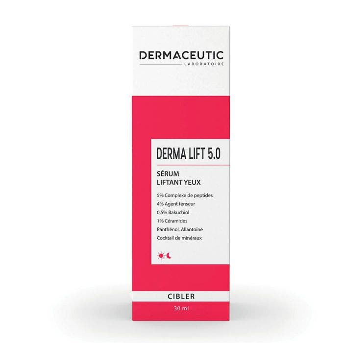 Serum Liftant yeux 30ml Derma Lift 5.0 Cibler Dermaceutic