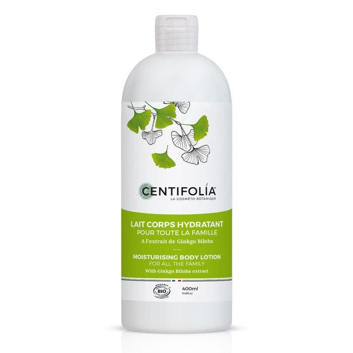 Lait corps hydratant 400ml Hydratation pour toute la famille Centifolia