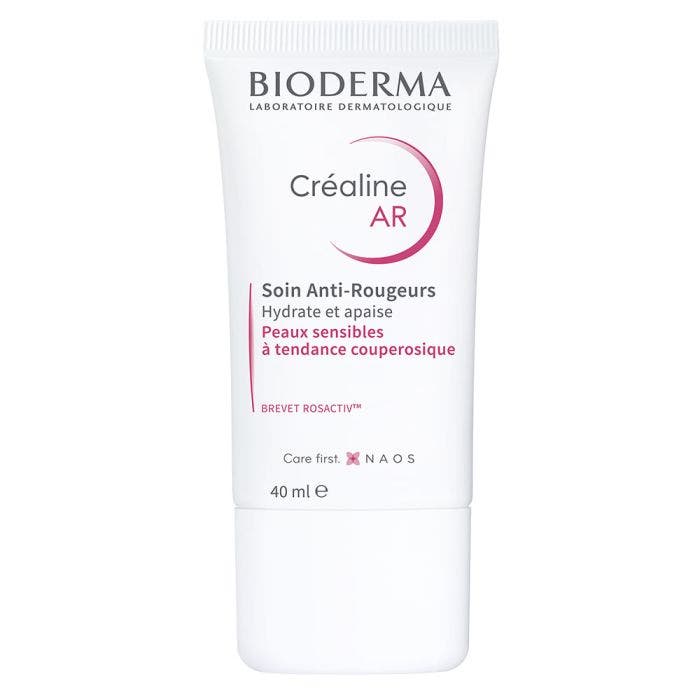 Crème hydratante anti-rougeurs 40ml Crealine Peaux sensibles Bioderma