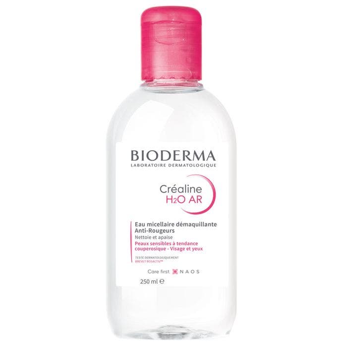 Eau micellaire anti-rougeurs 250ml Crealine Peaux sensibles Bioderma