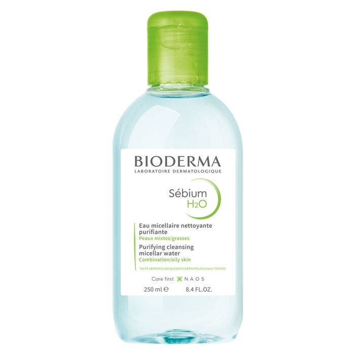 Eau micellaire 250ml Sebium H2O Peaux grasses Bioderma