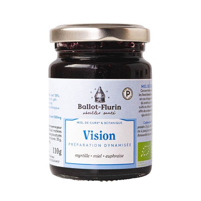 Miel de Cure et Botanique Vision 110g Ballot-Flurin