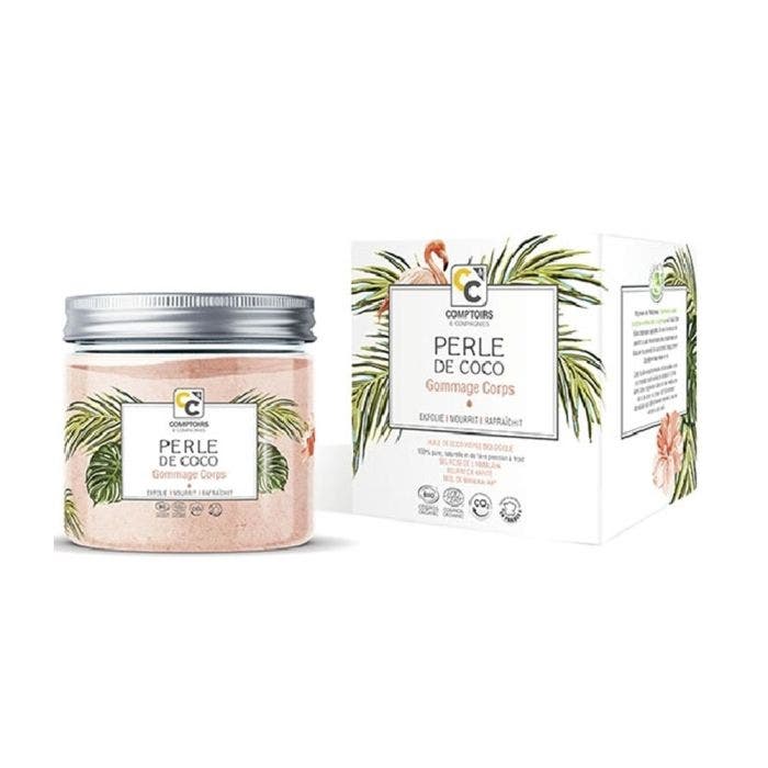 Gommage Corps Bio Perle de Coco 200g Comptoirs Et Compagnies