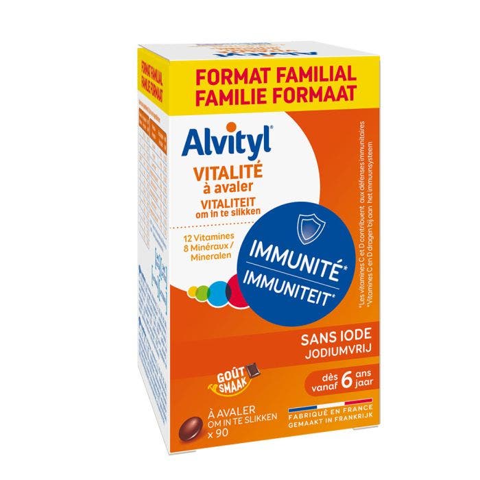 Vitalite 90 Comprimes Gout Chocolat Alvityl