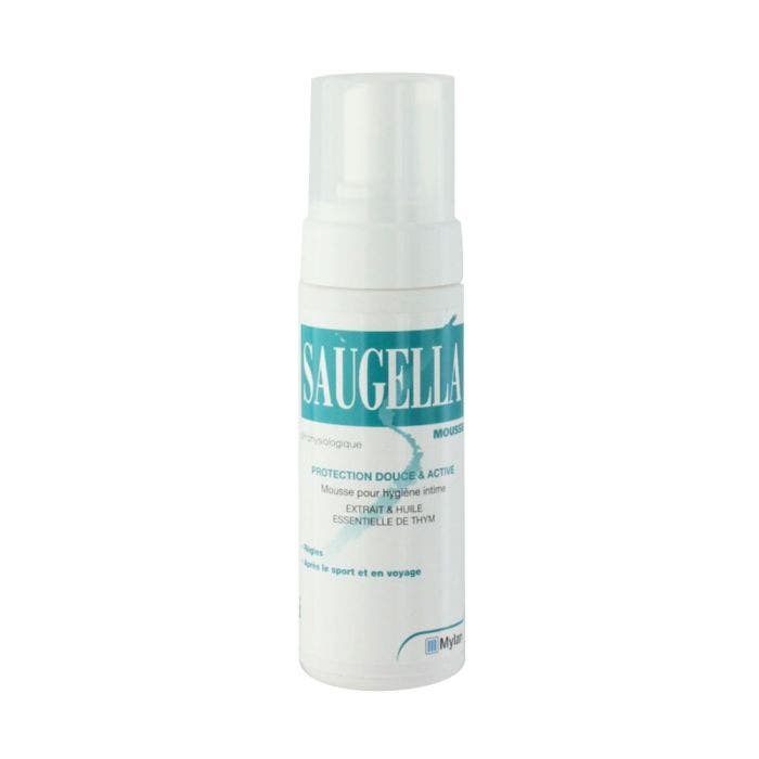 Mousse pour hygiène intime 150ml Protection douce et active Saugella