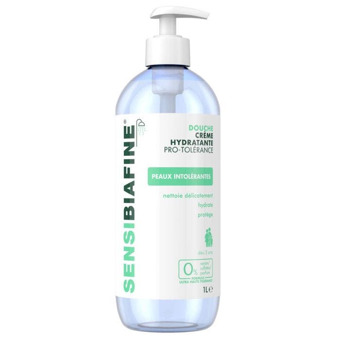 Crème Douche Hydratante Pro-Tolérance Flacon-Pompe 1L Sensibiafine Biafine