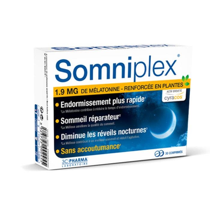Somniplex 30 Comprimes 3C Pharma
