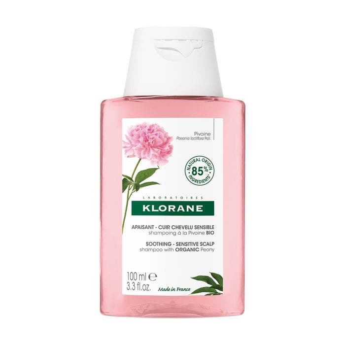 Shampooing Apaisant Cuir chevelu sensible 100ml Pivoine Bio Klorane