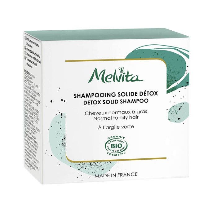 Shampooing solide détox Bio 55g Melvita