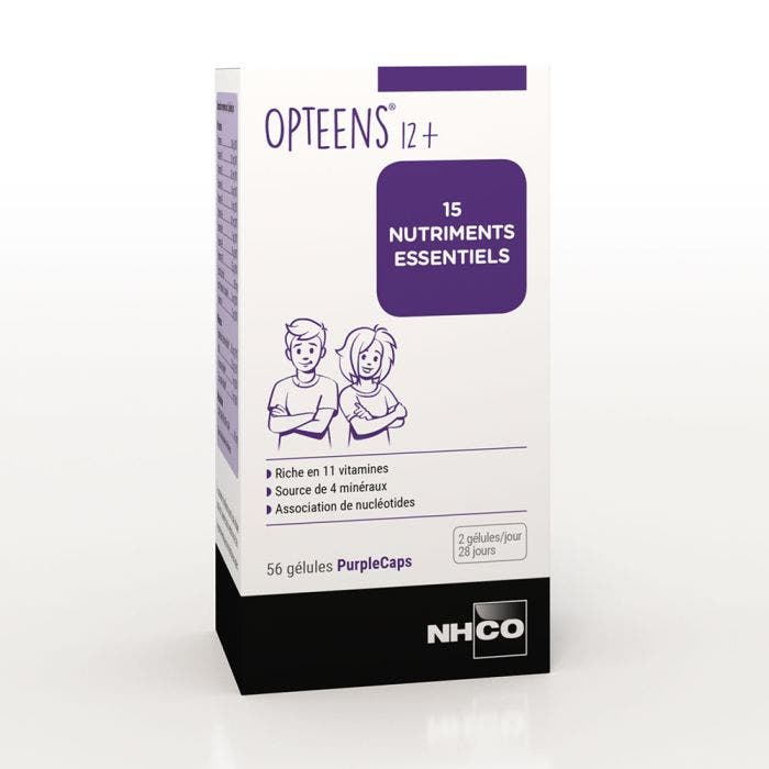 Opteens 12+ 56 gélules Nhco Nutrition