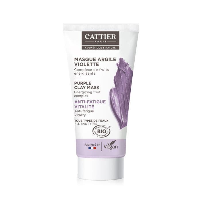 Mini Masque Argile Violette Bio 30ml Cattier