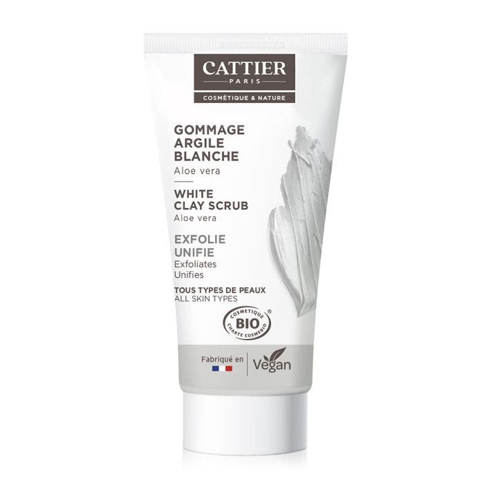 Mini Gommage Argile Blanche 30ml Cattier