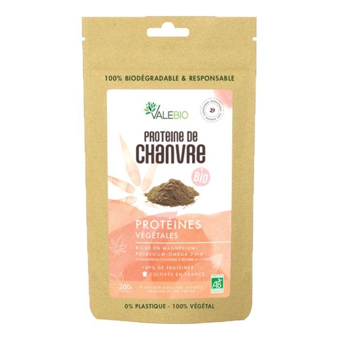 Proteine De Chanvre Bio 200g Valebio