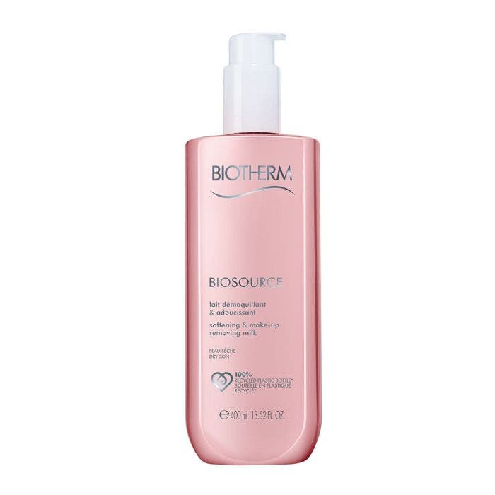 Lait Démaquillant 400ml Biosource Peaux Sèches Biotherm