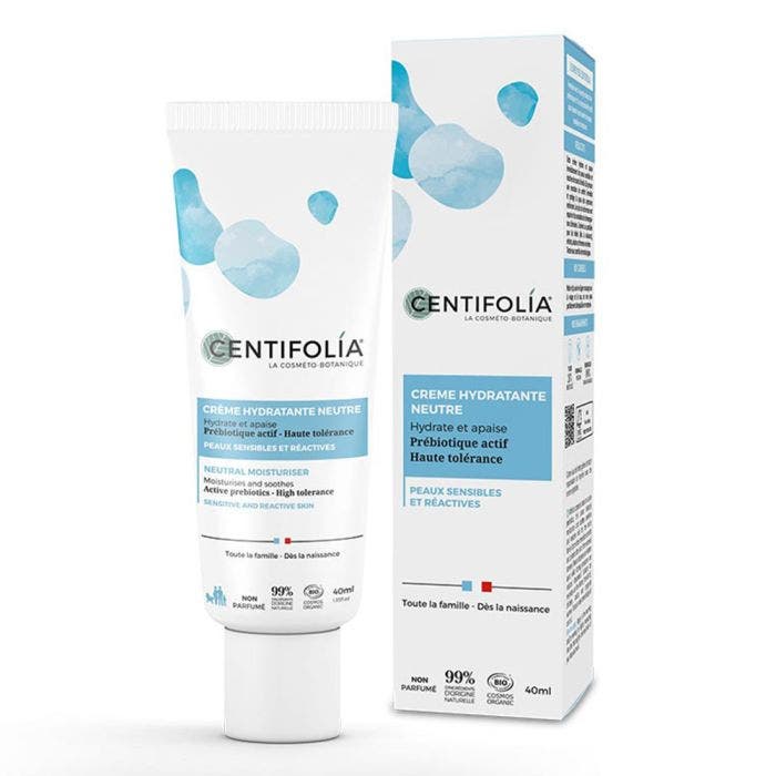Crème hydratante 40ml Neutre Centifolia