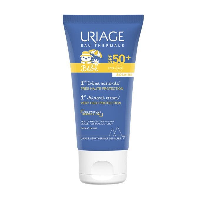 1ère Crème Minérale SPF50+ 50ml 1ers Soins Bébé Uriage