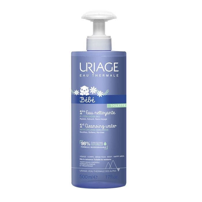 1ere Eau Nettoyante 500 ml Bébé Uriage