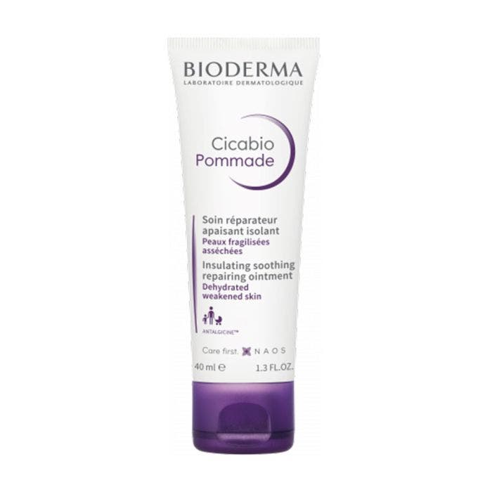 Pommade apaisante réparatrice 40ml Cicabio Peaux sensibles Bioderma