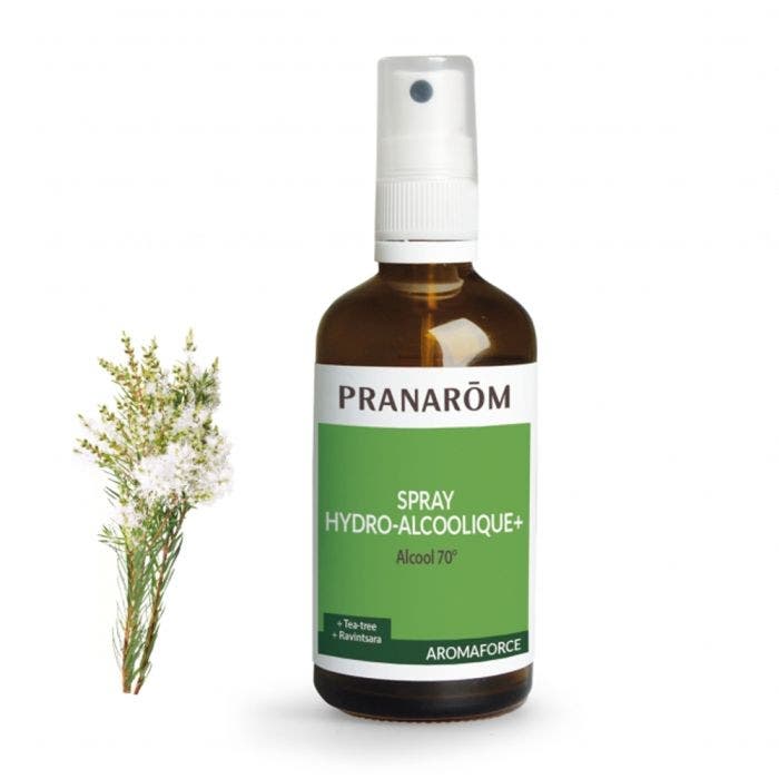 Spray Hydro Alcoolique 100ml Aromaforce Pranarôm