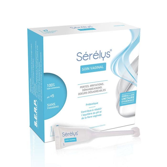 Soin Vaginal 7 Applicateurs monodoses de 5ml Serelys Pharma