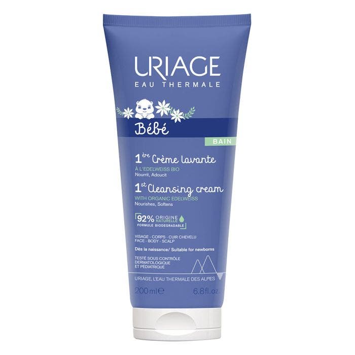1ere Crème Lavante 200ml Bébé Uriage