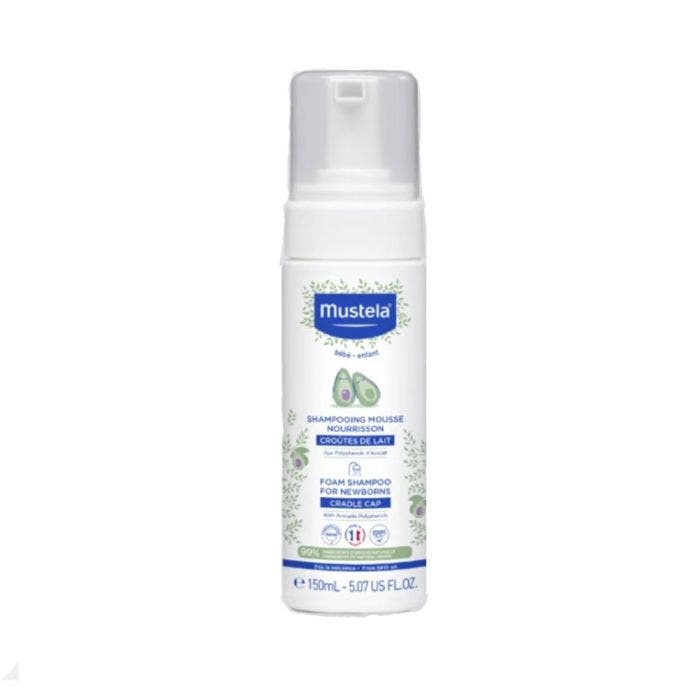 Shampooing Mousse Nourrisson Peaux Normales 150ml Mustela