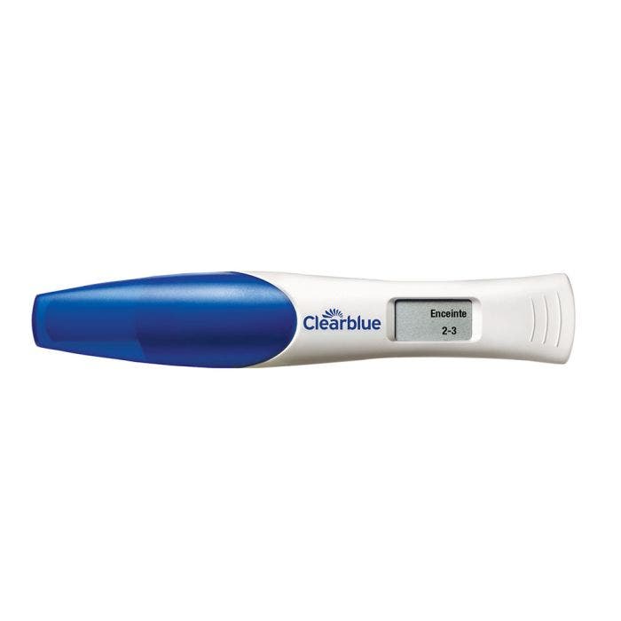 Test De Grossesse Digital 2 Tests -Estimation de l'âge de la grossesse  Clear Blue - Easypara