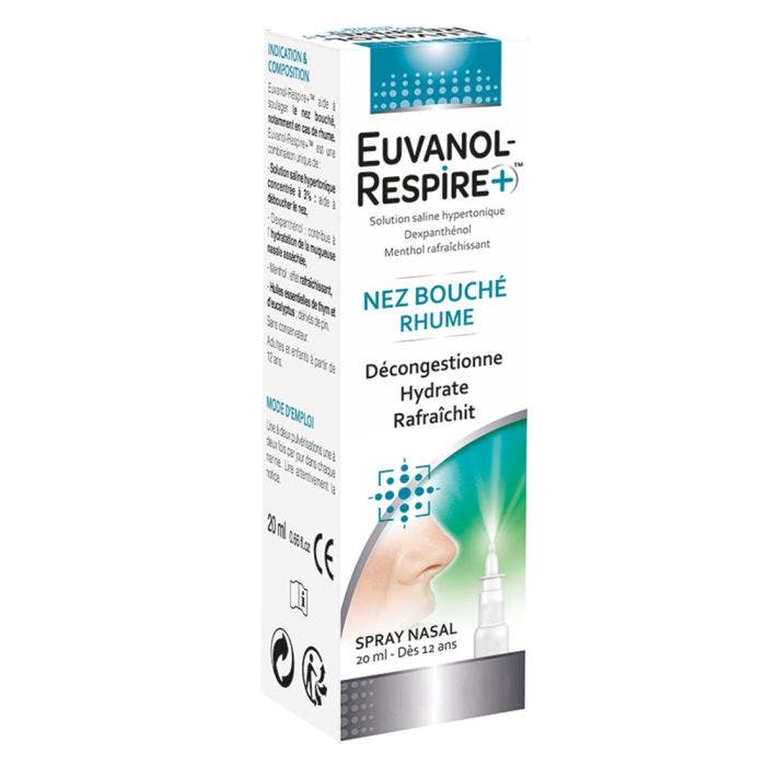 Euvanol Respire+ Spray 20ml Merck