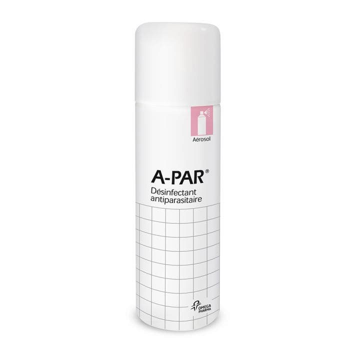 A-PAR Désinfectant Antiparasitaire 200ml Omega Pharma