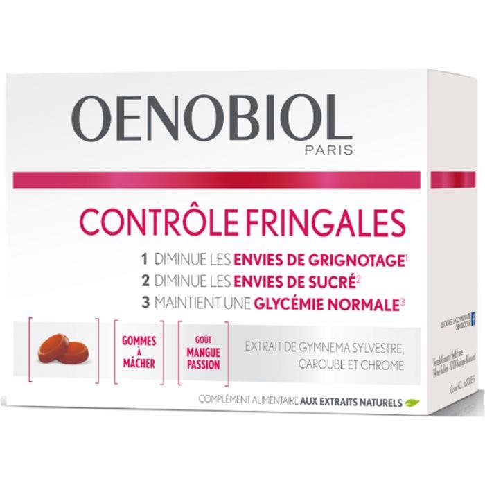 Controle Fringales 50 Gommes Minceur Oenobiol