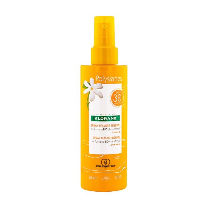 Spray Solaire Sublime Spf30 200ml Polysianes Klorane