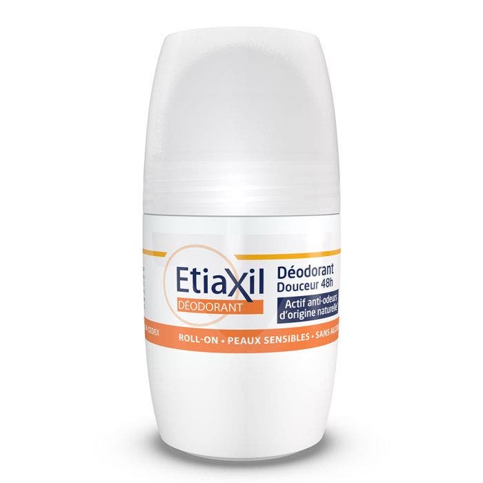 Rollon Douceur Sans Aluminium 48h Déodorant 50mlPeaux Sensibles