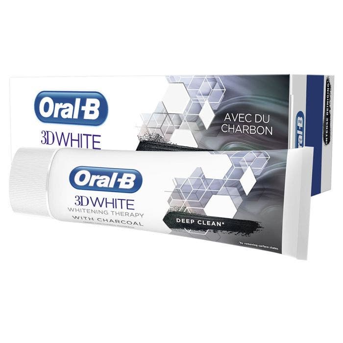 Dentifrice White Whitening Therapy Nettoyage Intense 75ml 3D White Oral-B