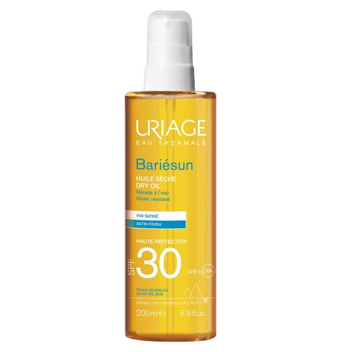 Huile Seche Peaux Sensibles Spf30 200 ml Bariésun Uriage