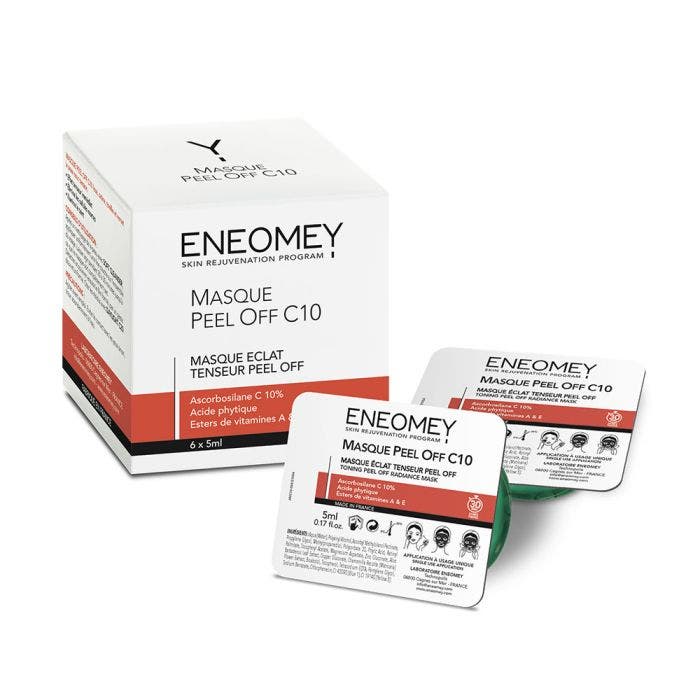 Masque Peel Off C10 Eclat Tenseur 6x5ml Eneomey