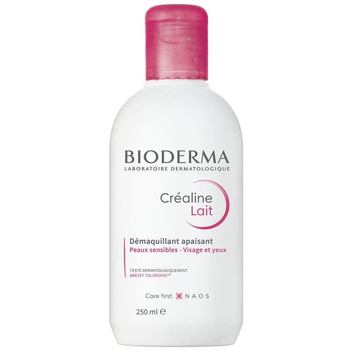 Lait Démaquillant 250ml Crealine Peaux Sensibles Bioderma