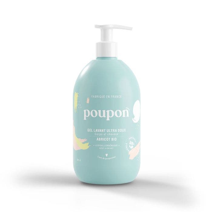 Gel lavant corps et cheveux 500ml Poupon
