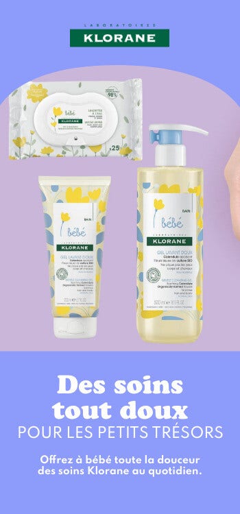 Découvrez la gamme bébé de Klorane