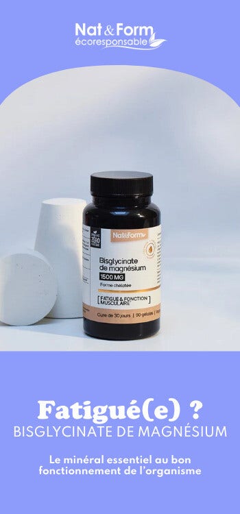 Luttez contre la fatigue avec les compléments Magnésium de Nat&Form